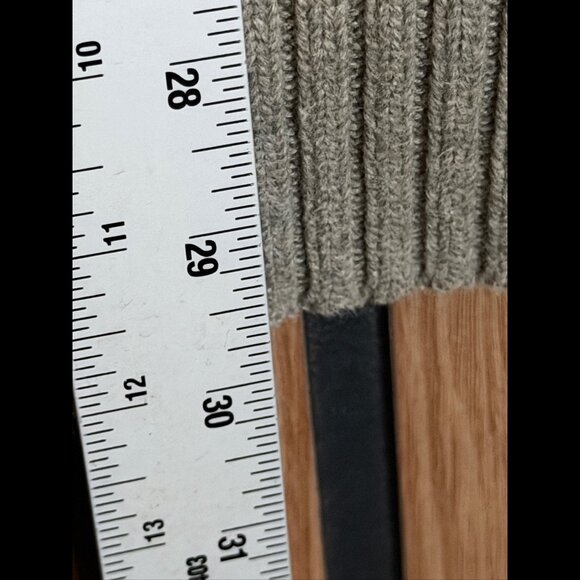 Polo Ralph Lauren Sweater XL Mens Gray Terry Cloth Full Zip Ribbed Neck Casual - Picture 5 of 7